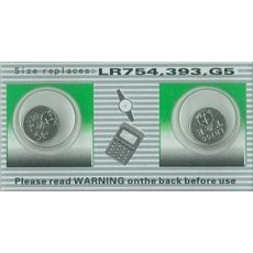 G5/LR754/393 alkaline 1,55 V
