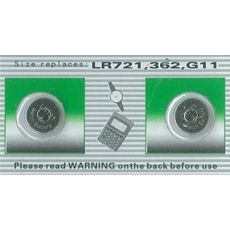 G11/LR721/362 alkaline 1,55 V
