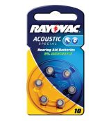 Rayovac typ 10 - 6 ks balenie