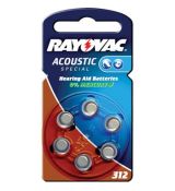 Rayovac typ 312 - 6 ks balenie
