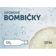 Sifonové bombičky SIFOS 8gr CO2 plnitelné 10 ks