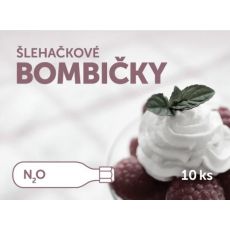 Šľahačkové bombičky SIFOS 8gr N2O plnitelné - 10 ks