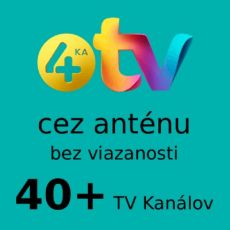 TV 4ka - balík 40+ kanálov