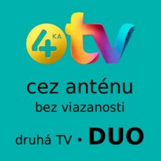TV 4ka - balík DUO druhá TV